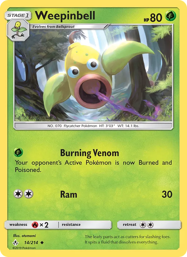 Weepinbell #14/214