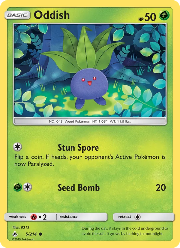 Oddish #5/214