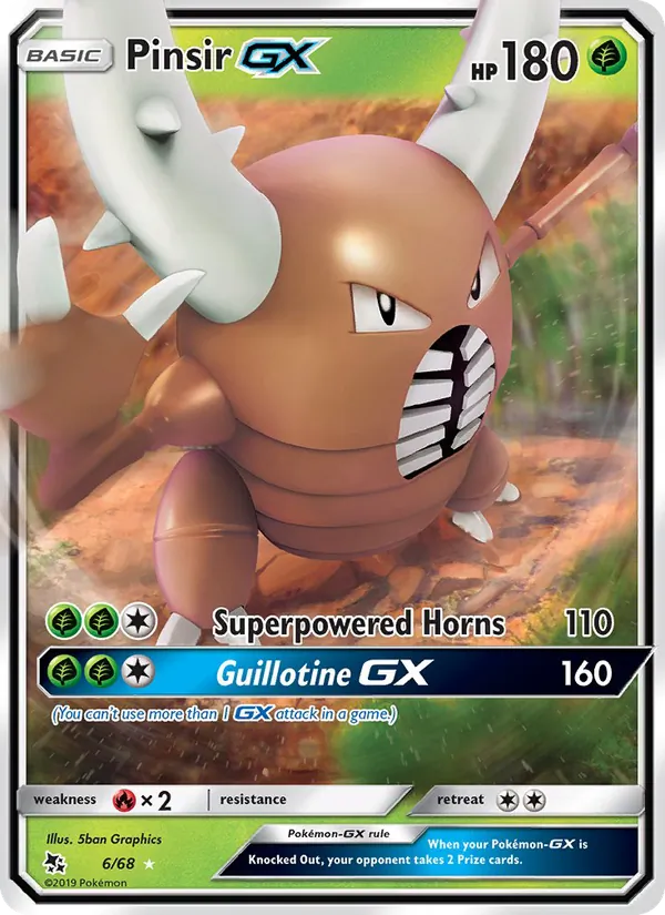 Pinsir GX #6/68