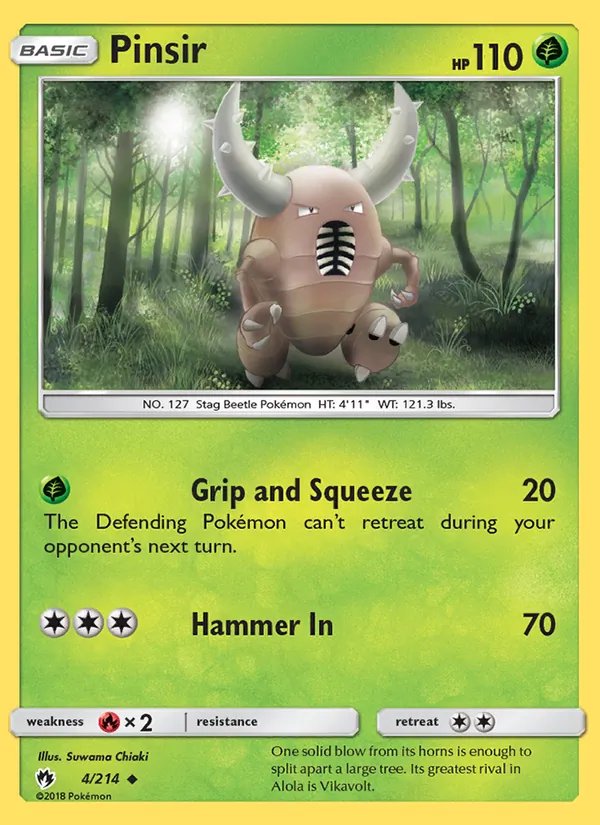 Pinsir #4/214