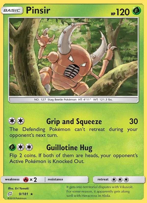 Pinsir #9/181