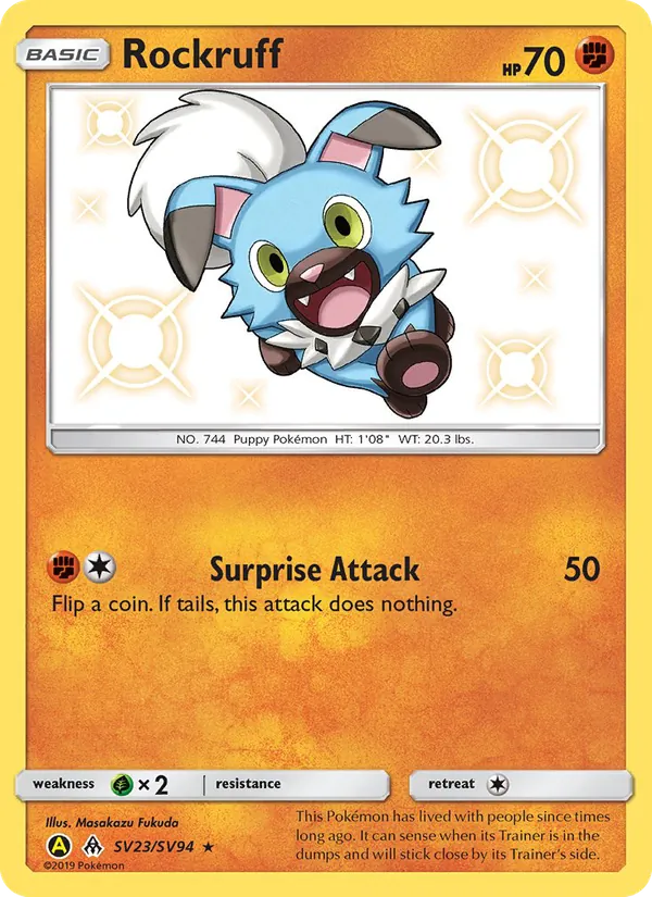 Rockruff SV23