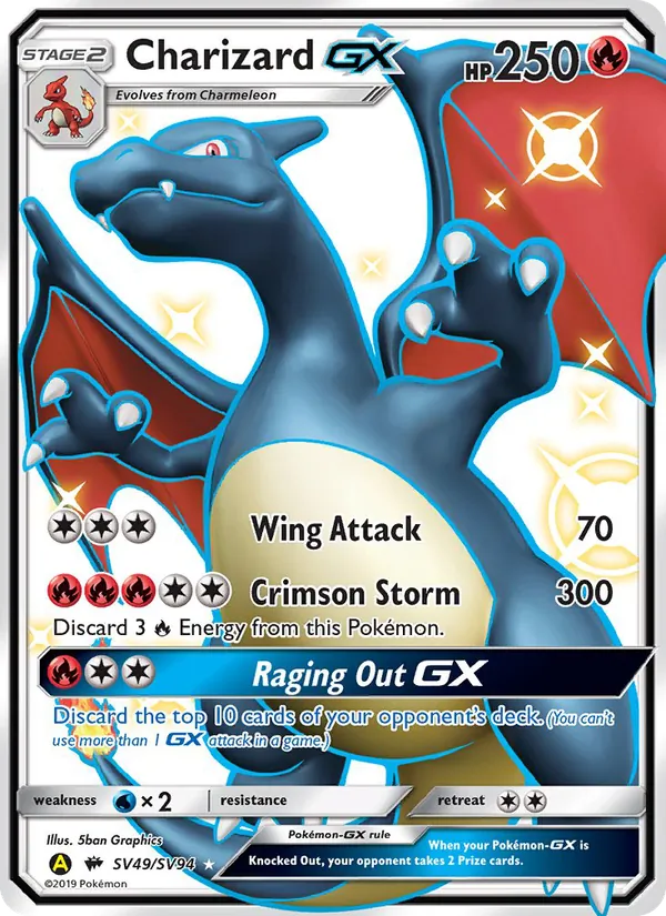 Charizard-GX SV49
