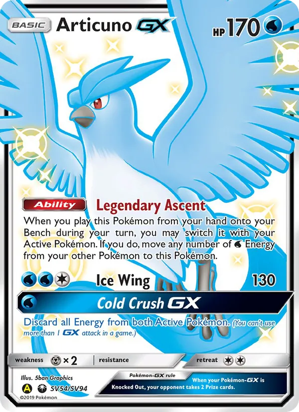 Articuno-GX SV54