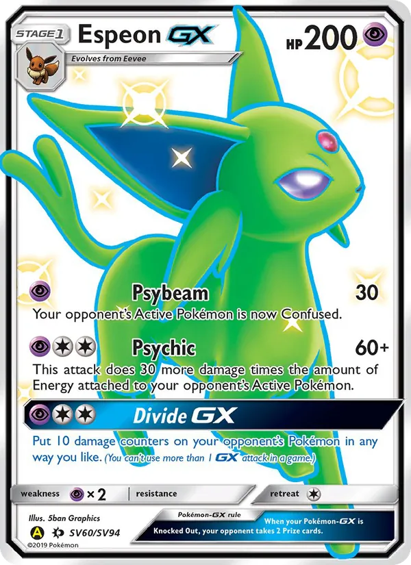 Espeon-GX SV60