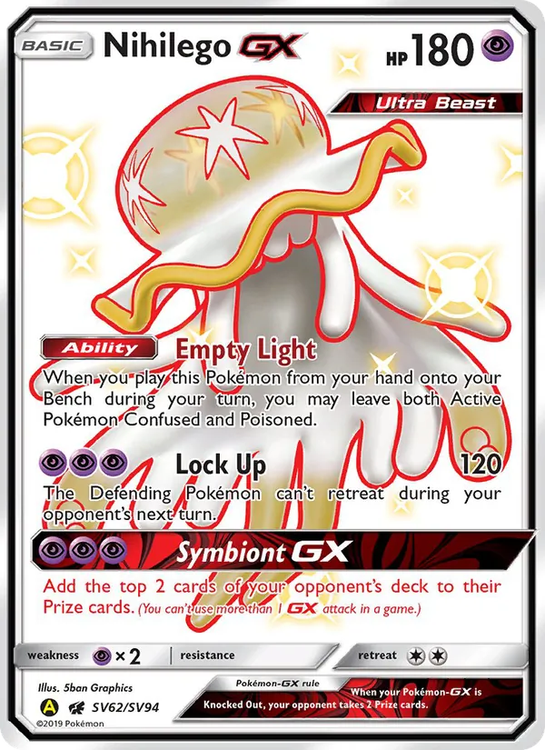 Nihilego-GX SV62