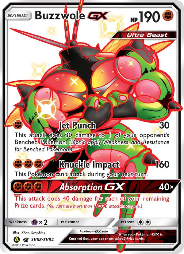 Buzzwole-GX SV68
