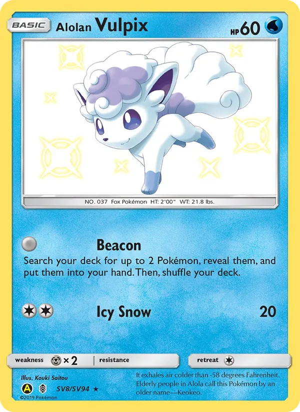 Alolan Vulpix SV8