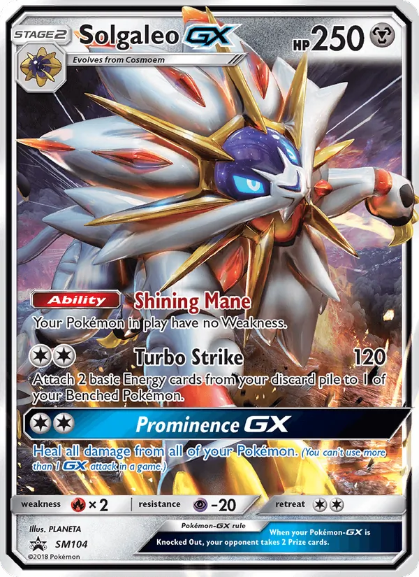 Solgaleo GX SM104
