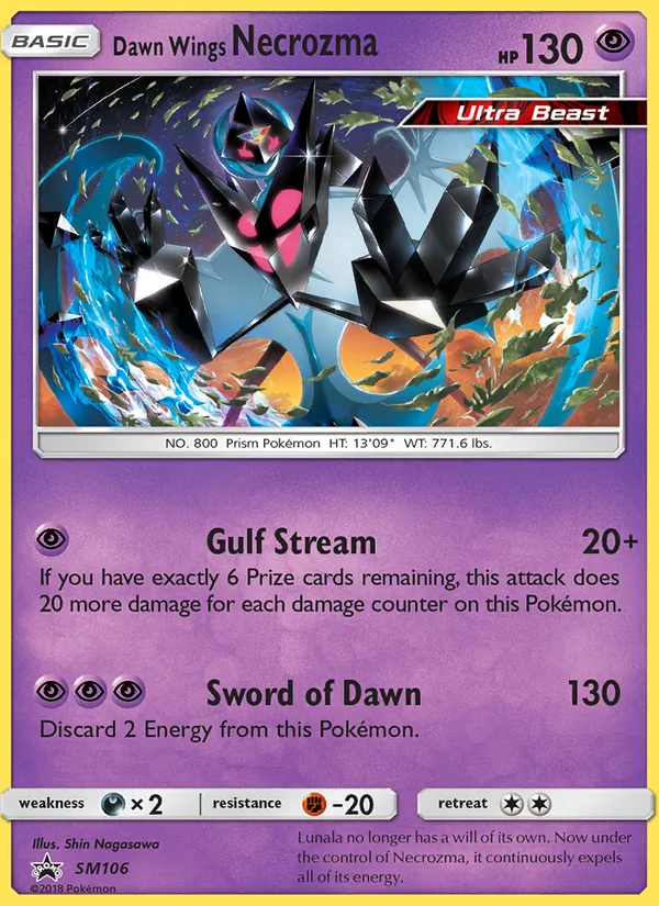 Dawn Wings Necrozma SM106