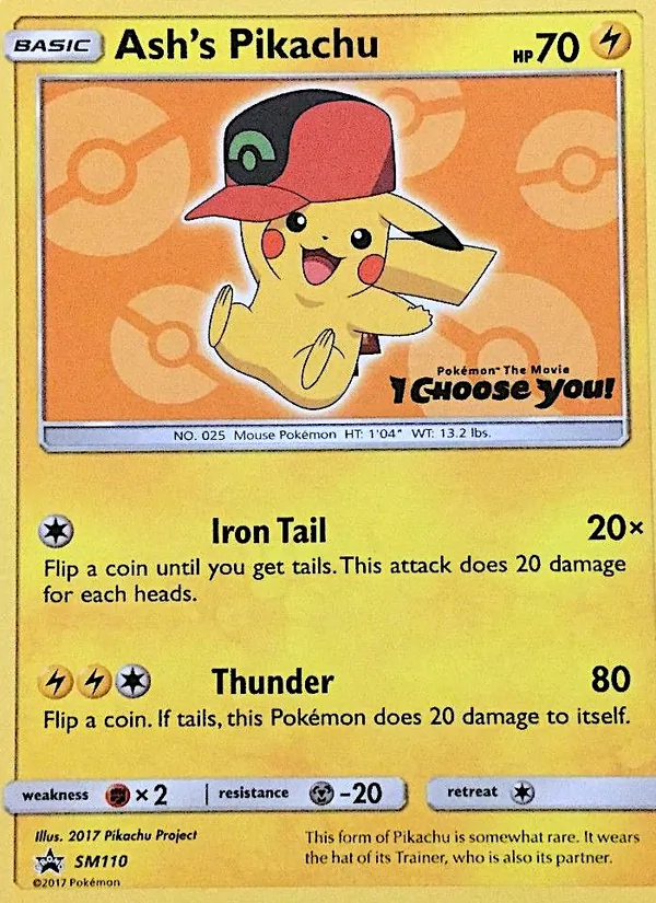 Ash's Pikachu SM110