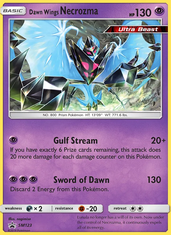Dawn Wings Necrozma SM123