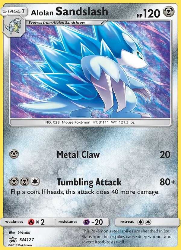Alolan Sandslash SM127