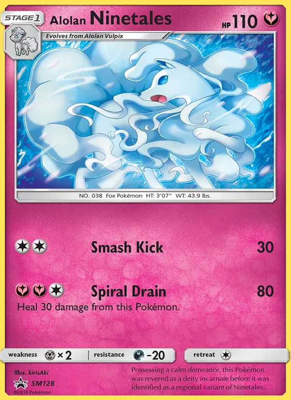 Alolan Ninetales SM128