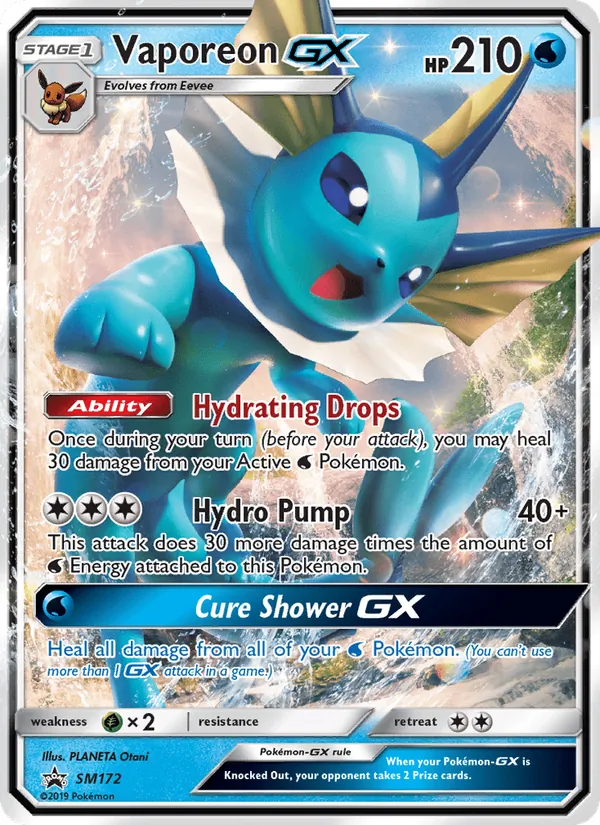 Vaporeon GX SM172