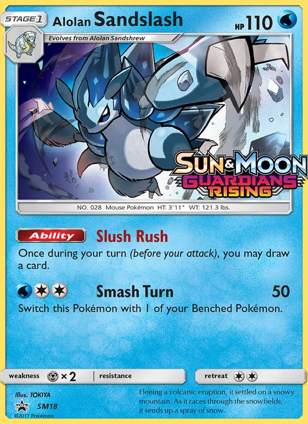 Alolan Sandslash SM18