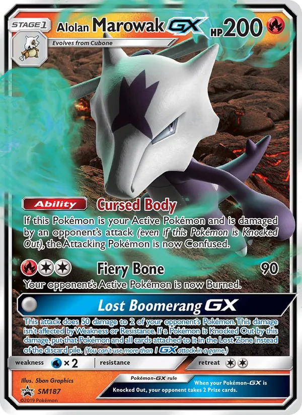 Alolan Marowak GX SM187