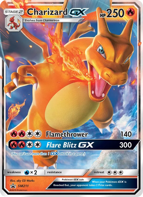 Charizard GX SM211