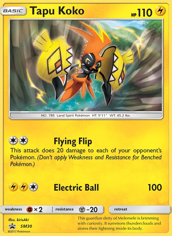 Tapu Koko SM30