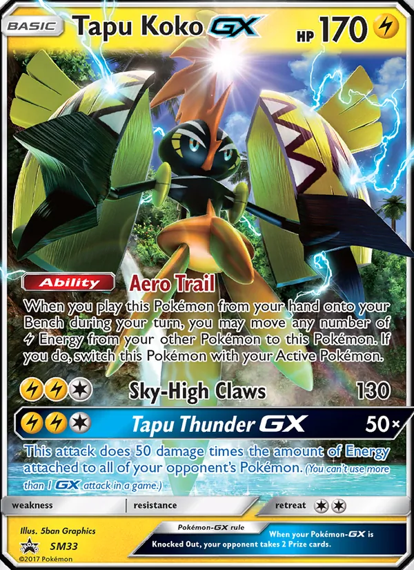 Tapu Koko GX SM33