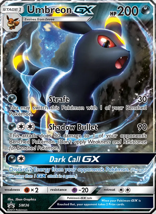 Umbreon GX SM36