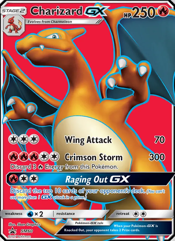 Charizard GX SM60