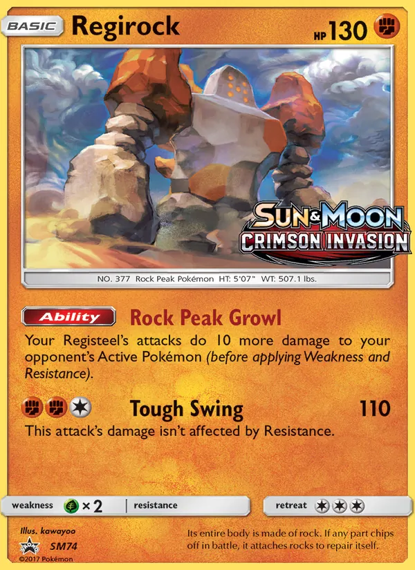 Regirock SM74