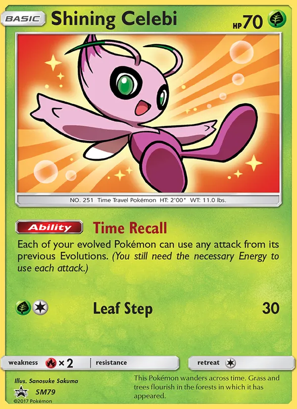 Shining Celebi SM79
