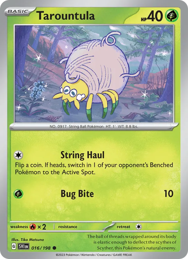 Tarountula #016/198