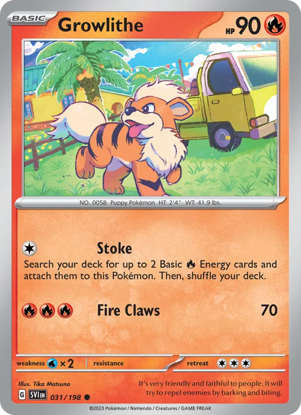 Growlithe #031/198