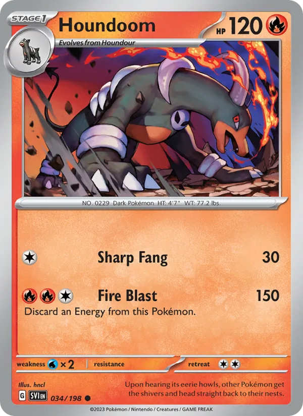 Houndoom #034/198