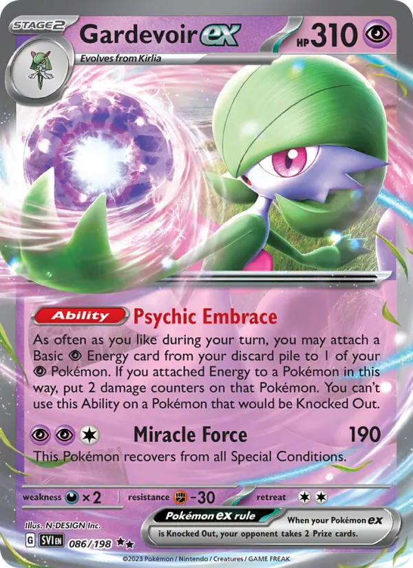 Gardevoir ex #086/198