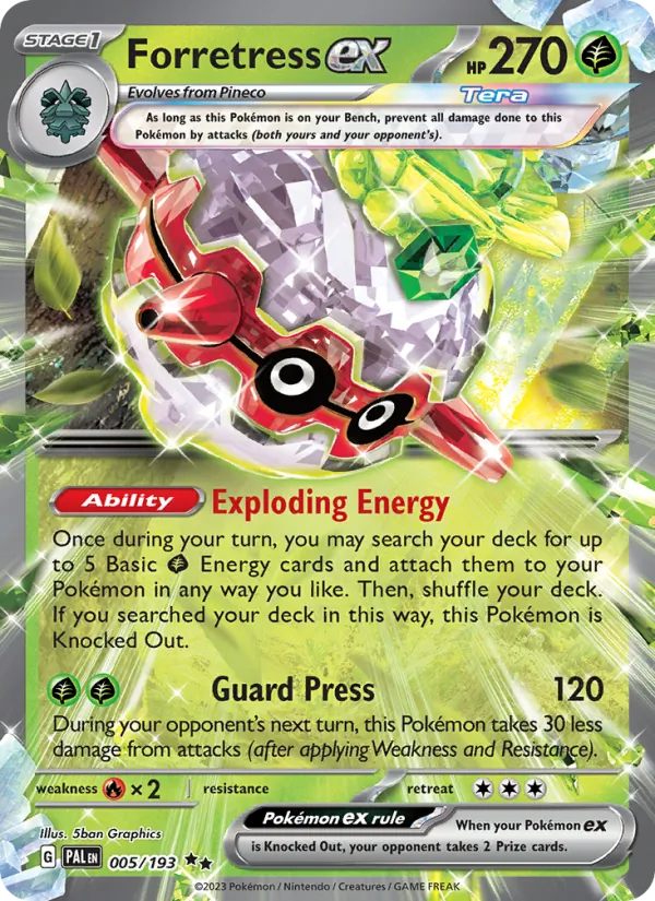 Forretress ex #005/193