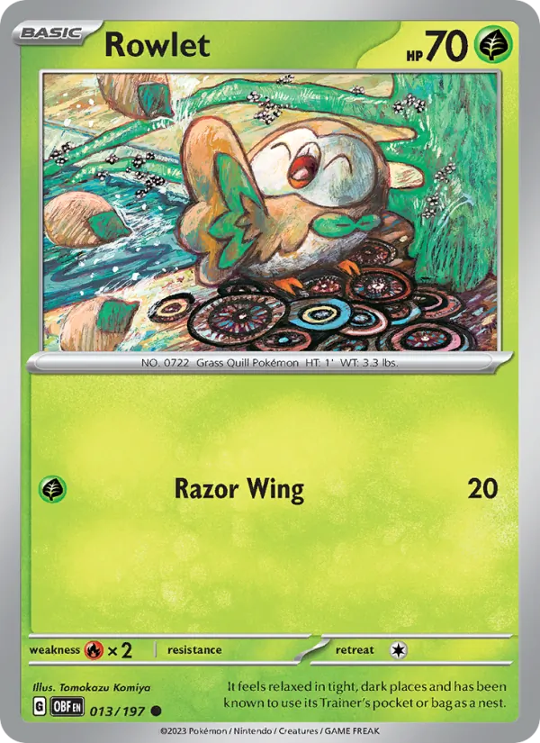 Rowlet #013/197