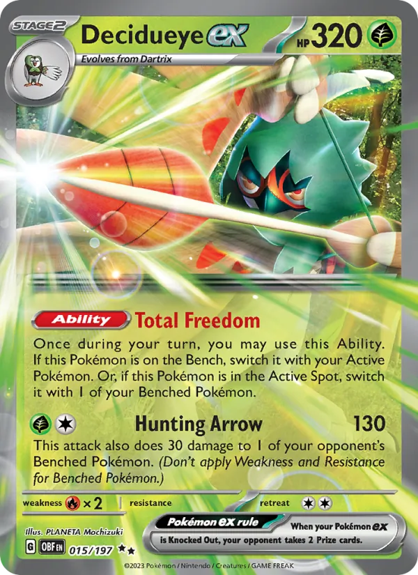 Decidueye ex #015/197