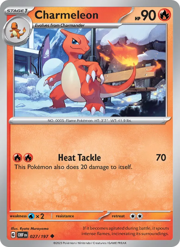 Charmeleon #027/197