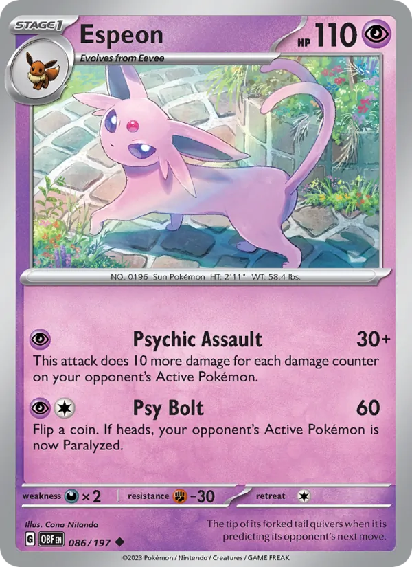 Espeon #086/197
