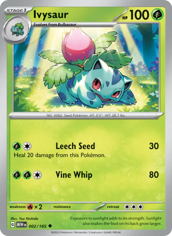 Ivysaur #002/165
