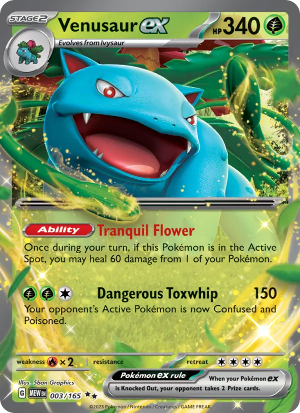 Venusaur ex #003/165