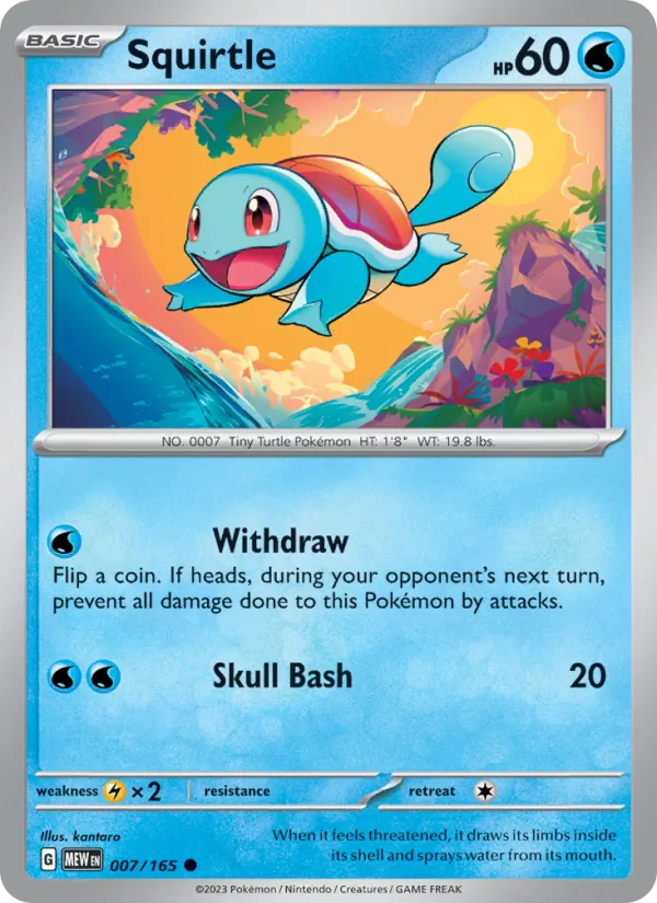 Squirtle #007/165