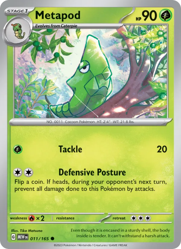 Metapod #011/165