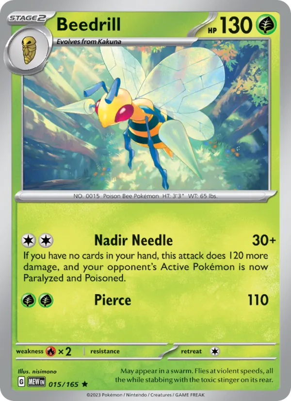 Beedrill #015/165