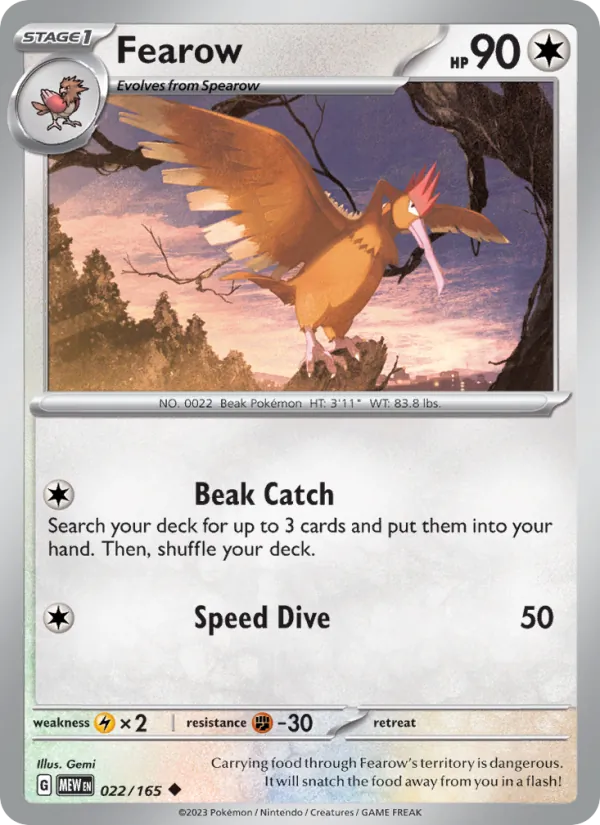 Fearow #022/165