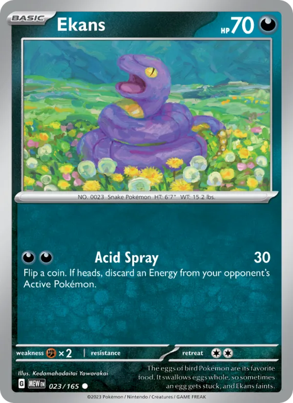 Ekans #023/165