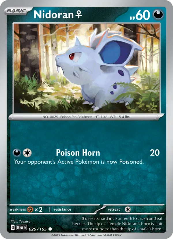 Nidoran♀ #029/165