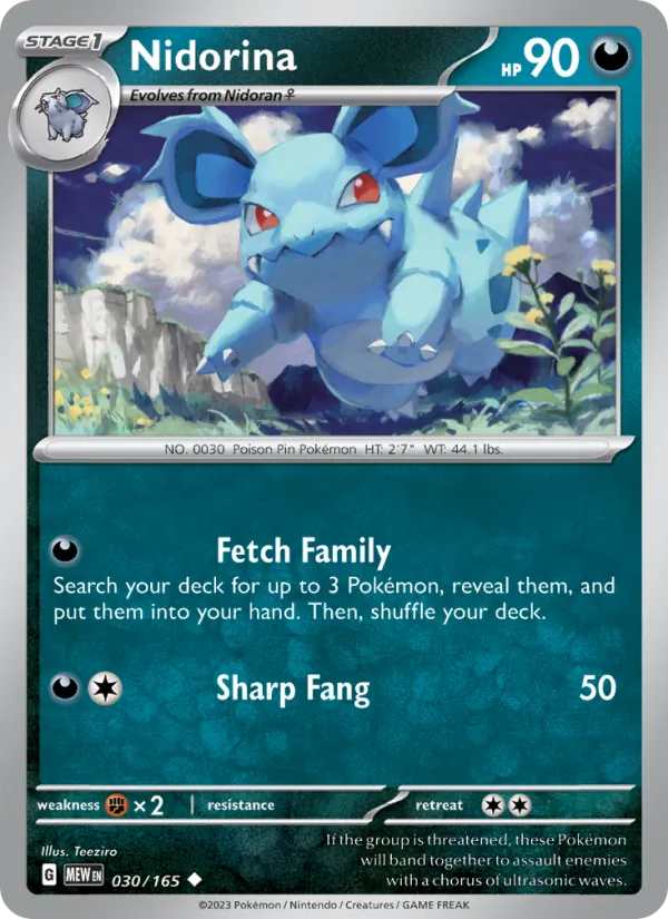 Nidorina #030/165