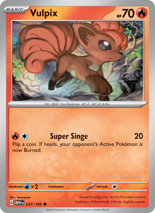 Vulpix #037/165