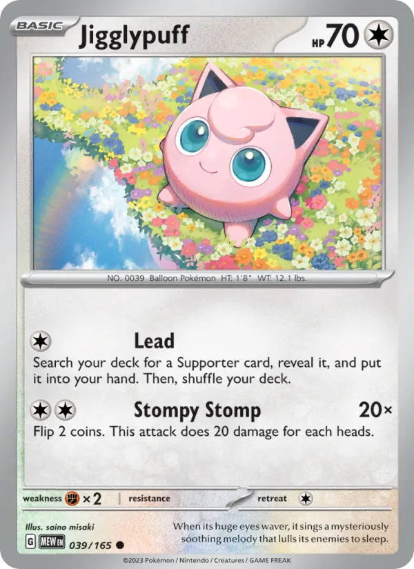 Jigglypuff #039/165