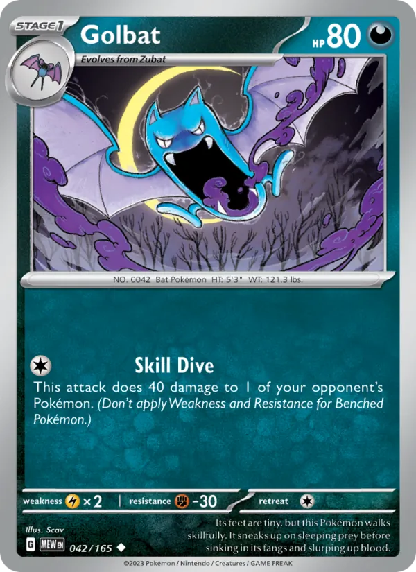 Golbat #042/165