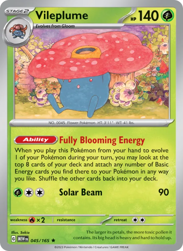 Vileplume #045/165